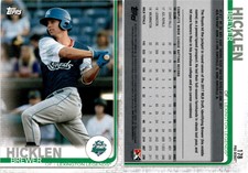 Brewer Hicklen 2019 Topps Pro Debut Baseball Card 178  Lexington Legends