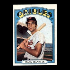 Mark Belanger 1972 Topps Baltimore Orioles #456 Set Break!