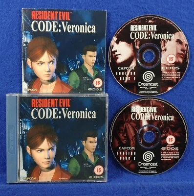 Dreamcast RESIDENT EVIL CODE VERONICA *x Boxed & Complete Sega PAL Version - Bild 1 von 4
