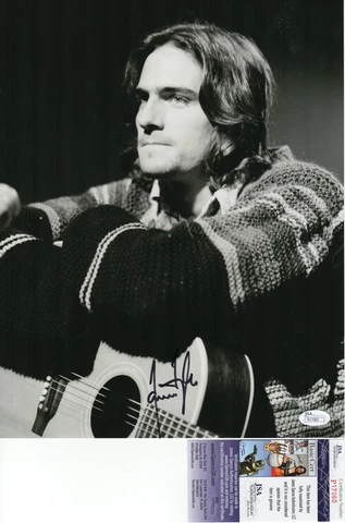 James Taylor Signed 11x14 Photo w/ JSA COA #P17060 Cover