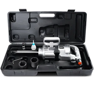 1" Air Impact Wrench Gun Heavy Duty Commercial Truck Mechanics with Storage Case - Picture 1 of 9