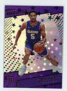 2017-18 Panini Revolution JOSH HART Rookie Card RC ASTRO PARALLEL #132 Pelicans