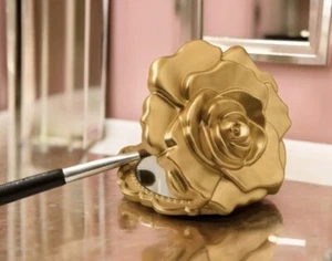 Gold Rose Design Mirror Compact Bridal Shower Birthday Party Favors Lot Of 12 - Picture 1 of 7