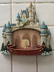 Disney Castle Picture Frame Tinkerbell New! Never Used Immaculate Condition.