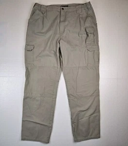 Pantaloni da lavoro uomo 511 5.11 serie tattica cargo atletico taglia 42 x 34 beige casual - Foto 1 di 18