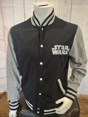 Мужская куртка Star Wars на пуговицах с логотипом Letterman's Varsity размер Small S/C 34-36 - Изображение 1 из 4