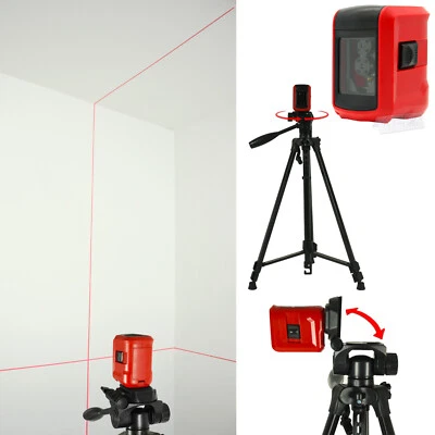 Einhell Kreuzlinienlaser mit Stativ Wasserwage selbstnivellierend 2 Linien 170cm - Bild 1 von 2