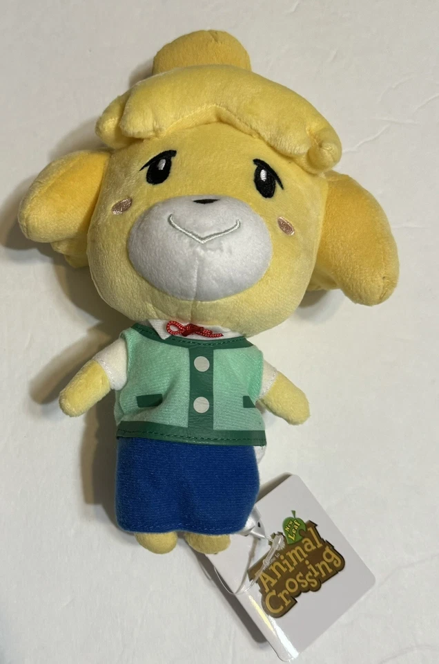 Little Buddy Animal Crossing Leaf 8" Isabelle 1307 Stuffed Plush Doll