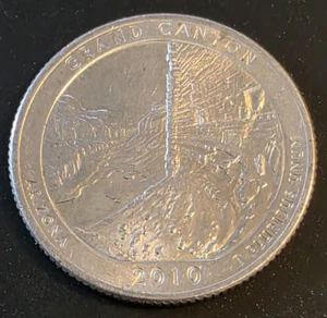 2010-D Grand Canyon National Park Quarter AU / MS - Picture 1 of 2