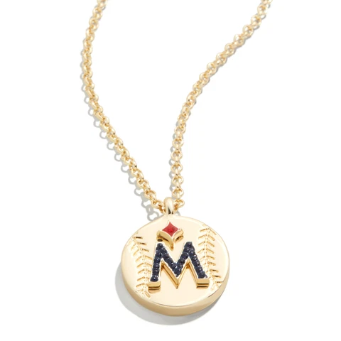 BaubleBar Minnesota Twins Pendant Necklace Cover