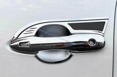 For Toyota Venza Harrier 2021-2024 ABS Chrome Side Door Handle Bowl Cup Cover 8X - Imagem 1 de 4