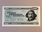 Faeroe Islands 500 Kronur P-22a 1978