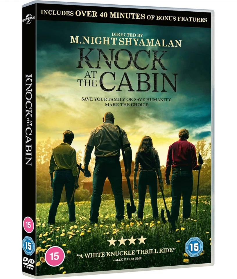 Knock at The Cabin DVD 2023 Dave Bautista, M.Knight Shyamalan Horror UK Region 2 - Image 1 of 1