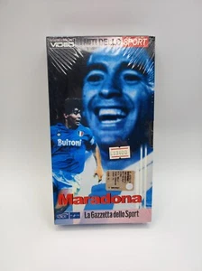 MARADONA GAZZETTA DELLO SPORT I MITI DELLO SPORT VHS SIGILLATA - Imagen 1 de 4