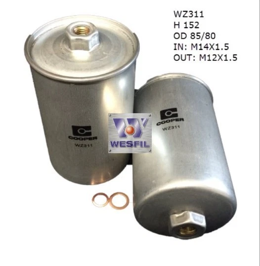 FILTRO DE COMBUSTIBLE WESFIL PARA Rolls Royce Silver Spirit/Silver Spur 6,8 L V8 81-95 WZ311 Foto 1 de 1