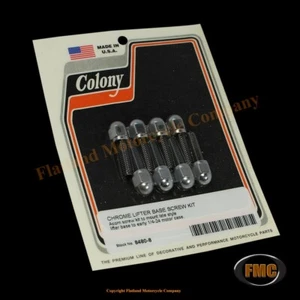 Colony 8480-8, Lifter Base Screw Kit for Late Base to Early Case, 1/4-24, Acorn - Picture 1 of 1