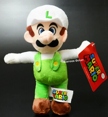 Nintendo Oficial Fire Super Mario Luigi Muñeco de Peluche Suave 8" Juguete de Peluche Nuevo Foto 1 de 4