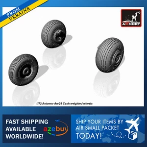 Antonov An-28 Cash Wheels für Flugzeug Maßstab 1/72 Modellbausatz Rüstung AW72044 - Bild 1 von 12