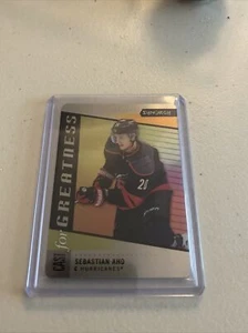 2020/2021 Upperdeck Synergy Cast for Greatness Sebastian Aho #CG-14 - Picture 1 of 2