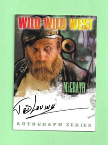Tarjeta autógrafa de la película Wild Wild West 1999 A9 Ted Levine como McGrath MONK - Imagen 1 de 2