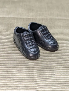 GI JOE 12” -black SHOES- 1/6 SCALE 1:6 (Bn) - Picture 1 of 4
