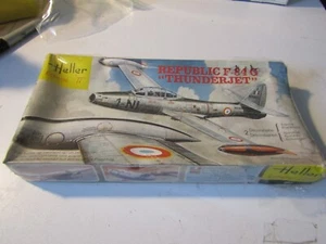 Heller Republic F-84G Thunderjet Model Airplane Kit 1/72 207  Wrap - Picture 1 of 2