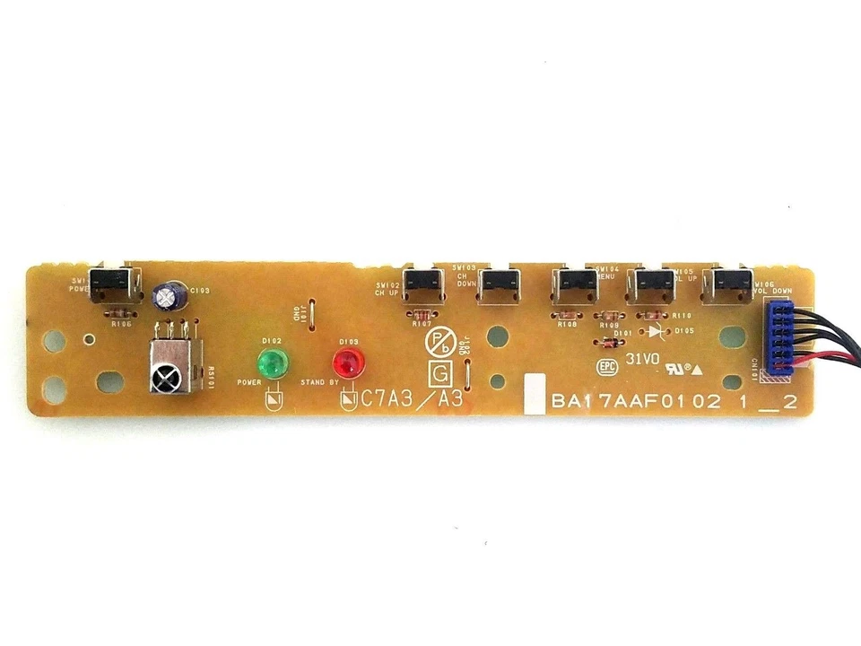 EMERSON LC260EM2A IR Sensor / Button Board  BA17AAF0102  1_2 - Image 1 of 1