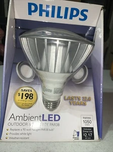 Philips  Outdoor & Security PAR38 Ambient LED Flood Light - 800 Lumens 1050 Lum - Picture 1 of 5