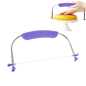 Verstellbare Kuchen Richtmaschine Schneider, Professioneller Kuchenschneider mit Edelstahl... - Bild 1 von 7
