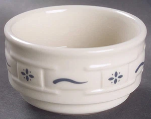 Longaberger Woven Traditions Classic Blue Custard Cup/Dip 6741337 - Picture 1 of 1