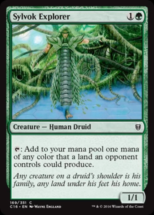 Sylvok Explorer - Near Mint MTG Commander 2016 Edition - Image 1 of 1