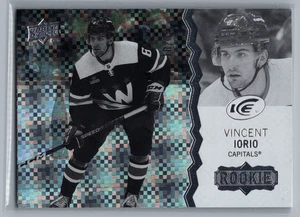 2023-24 Upper Deck Ice Vincent Iorio 114 RC Washington Capitals /99 Greyscale  - Picture 1 of 2