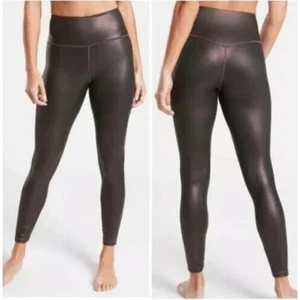 Legging ajustado Athleta Elation Shimmer Powervita marrón metálico para mujer - Imagen 1 de 12
