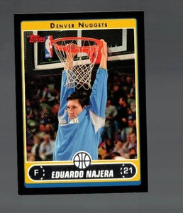 Eduardo Najera 2006-07 Topps Black Border #d 40/99 - Picture 1 of 2