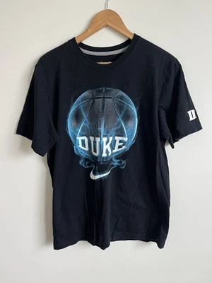 Camiseta de baloncesto Duke Blue Devils Nike Y2K para hombre grande negra manga corta Foto 1 de 4