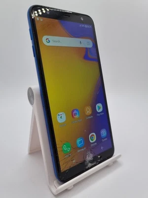 Samsung Galaxy J4 Core Blue Unlocked 16GB 6.0" 8MP Android Smartphone Cracked - Image 1 of 4