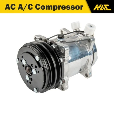 A/C Conditioning Compressor 58551 For Jeep Grand Wagoneer 1987-1991 SD508 Style - Image 1 of 4