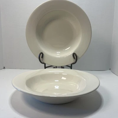 Tigelas de sopa creme Williams Sonoma Belvedere (conjunto de 2) 9 7/8" Portugal H7 - Imagem 1 de 4