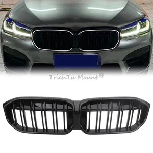 Parrilla delantera negra brillante apta para BMW G20 G21 330i M340i 2023 2024 - Imagen 1 de 21