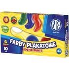 5900263020515 Farby plakatowa zestaw 6 kolorów 10ml szkolne 83111903 ASTRA Astra