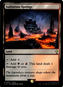 MTG Sulfurous Springs Normal NM Commander: Final Fantasy Magic 427 - Bild 1 von 2