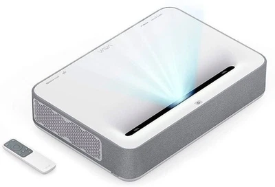 NEW Ultra Short Throw 4K UHD Laser TV Home Theater Projector Short-Focus WiFi - Image 1 of 4