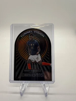 2022-23 Obsidion Tunnel Vision Electric Etch Orange Benoit Badiashile #8 /65 - Image 1 of 2