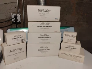 department 56 Snow Village Zubehör Lot 10 Stück - Bild 1 von 6