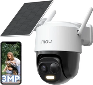 Imou Solar Akku Kabellose Überwachungskamera 5000mAh 3MP Cell PT 2C PIR - Bild 1 von 11