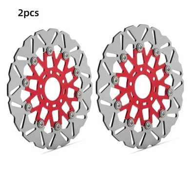2x Floating 11.5" Front Brake Rotors For Harley Touring FLHT FLHR FLTR 2000-2007 - Image 1 of 4
