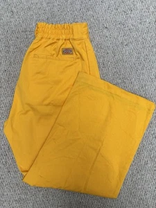 Vintage Dickies Damen Hose gelb High Waist weites Bein - W30 L27 - Bild 1 von 5