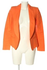 MANGO SUIT Blazer corto Mujeres Talla EU 34 naranja claro look casual - Imagen 1 de 5