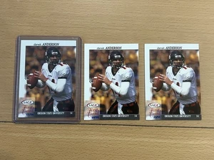 2005 Derek Anderson Sage First Card Rookie Lot Baltimore Ravens OSU Beavers - Picture 1 of 1
