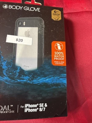 Body Glove Tidal Waterproof Case Cell Phone iPhone SE & iPhone 8/7 - Image 1 of 2